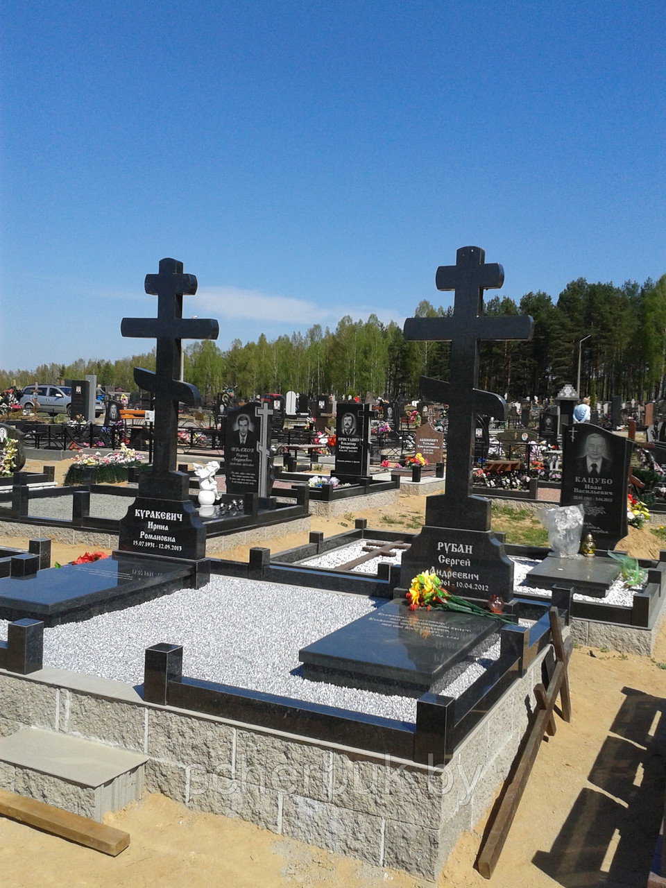 Благоустройство могил в Минске - фото 5 - id-p4422882