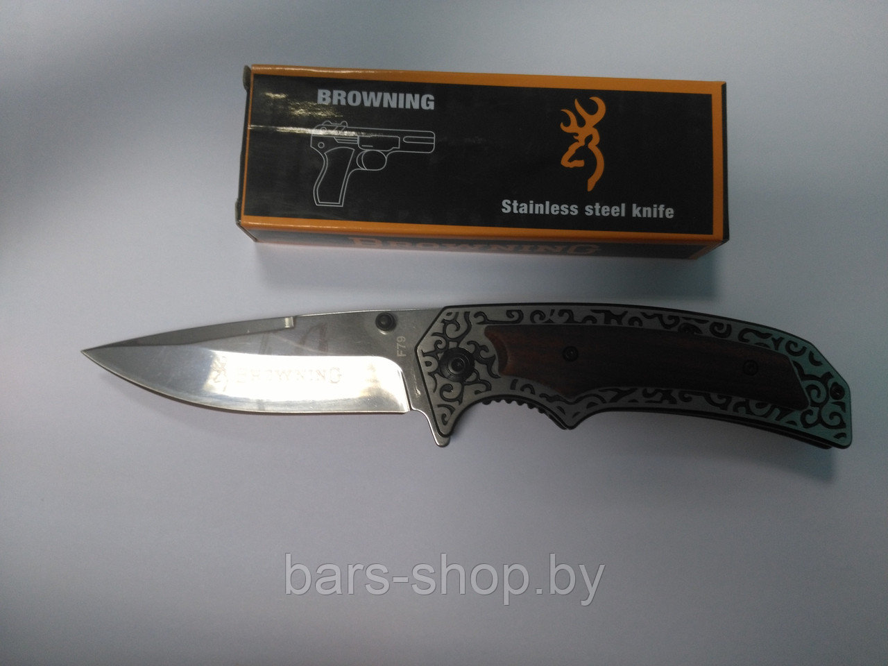 Нож тактический складной Browning F79 - фото 4 - id-p62626352