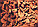 Щепа древесная оранжевая, фракция 5-15 мм. 60 л., фото 2