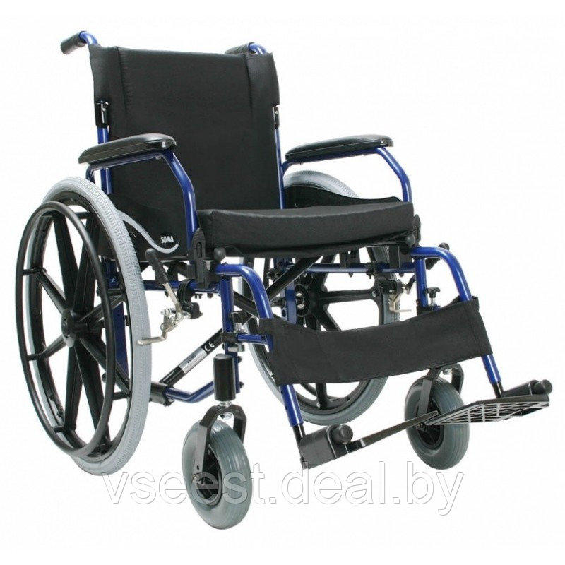 Коляска инвалидная  с ручным приводом SM-802.2 (Anm)