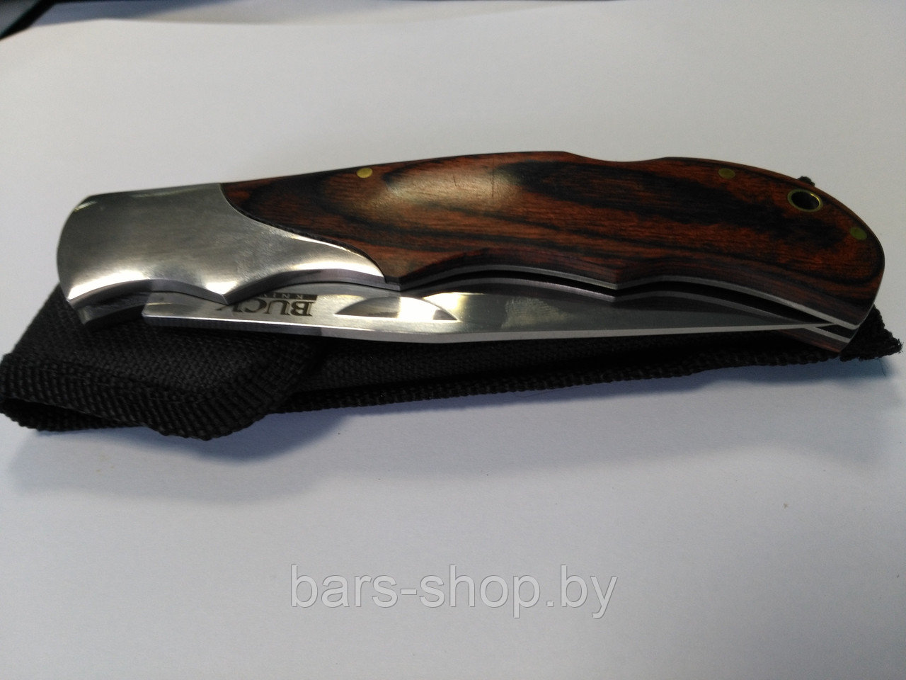 Нож складной BUCK Knives (рукоять красное дерево) - фото 3 - id-p62644038
