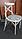 Стул Комфорт с мягким сиденьем  ткань( Массив берёза) КМФ-198-01-4, фото 2