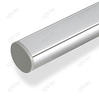 Алюминиевый профиль PAR-D20M круглый с полукруглым экраном 20x17.5х2000mm [S]