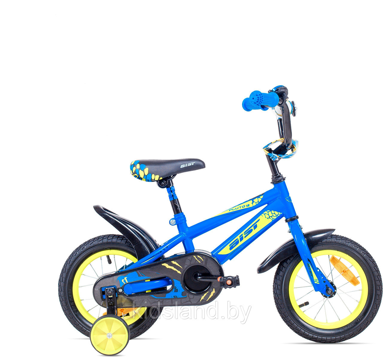 Детский велосипед Aist Pluto 14" синий - фото 1 - id-p62645635