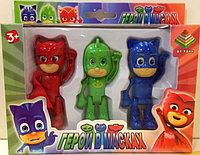 Набор минифигурок" герои в масках " PJ Mask 3 в 1