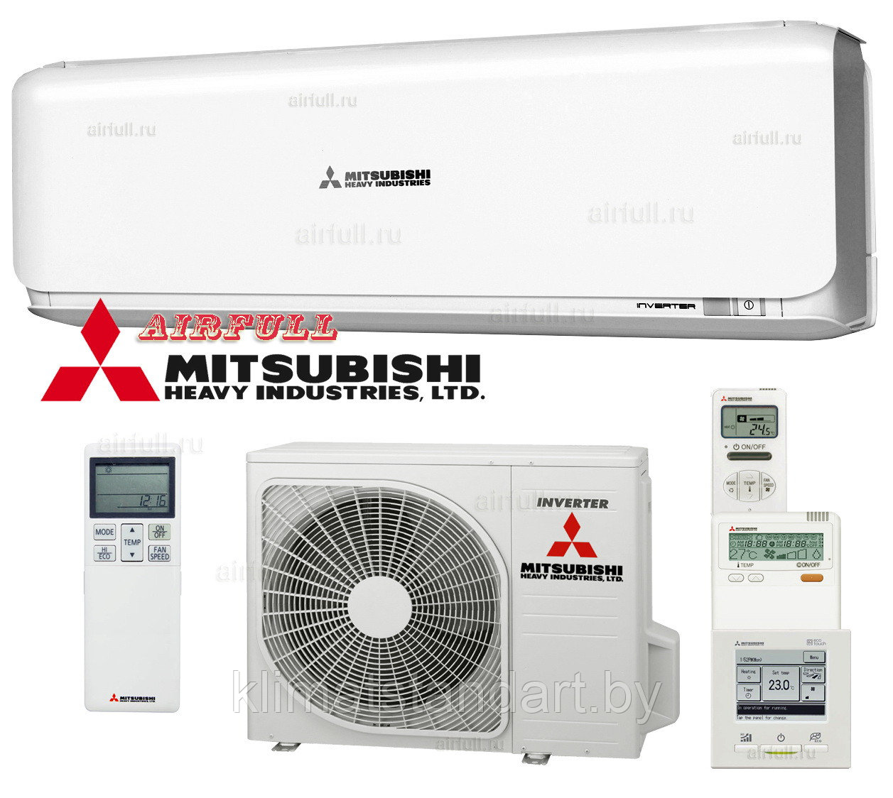 Кондиционеры Mitsubishi Heavy SRK60ZSX-S/SRC60ZSX-S - фото 4 - id-p62648682