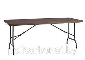 Складной стол  Easy Table 180 Rattan Brown, Испания