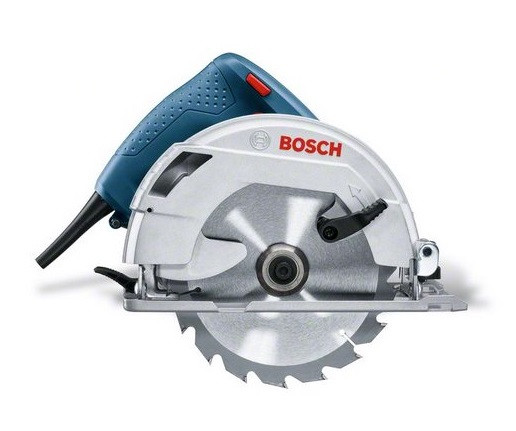 Циркулярная пила BOSCH GKS 600 в кор. 1200 Вт, диск 165х20 мм, до 55 мм, без регул. об.