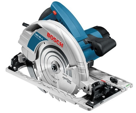 Циркулярная пила BOSCH GKS 85 G в чем. 2200 Вт, диск 235х30 мм, до 85 мм, без регул. об. - фото 1 - id-p62680719