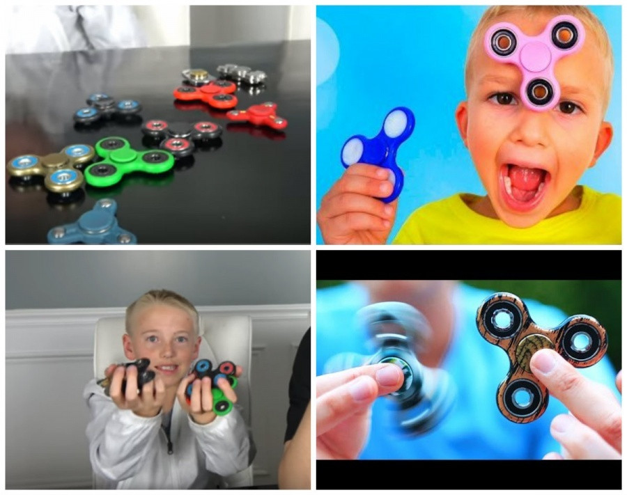 Тренажер-вертушка спиннер FIDGET SPINNER - фото 2 - id-p62692599