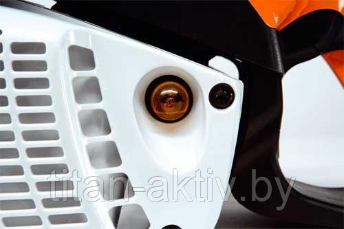 Праймер бензопилы На картинке изображен праймер бензопилы