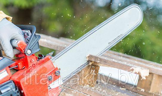 Цепная пила На картинке изображена цепная пила