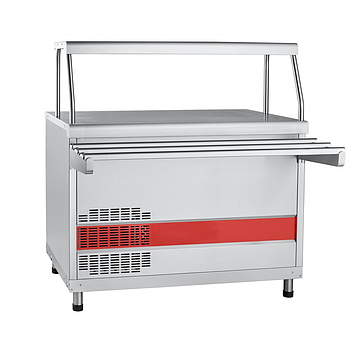 Прилавок  холодильный ПВВ(Н)-70КМ-НШ  (+1...+10, 1120)