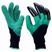 Перчатки когти для сада и огорода GARDEN GENIE GLOVES гарден гловс