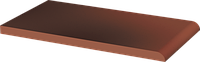 Клинкерная подоконная плитка парапет Paradyz Cloud Rose 24,5x13,5