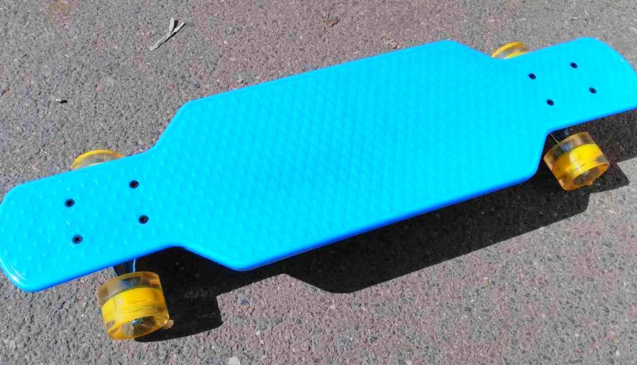 Скейтборд лонгборд пенниборд 72 см (разные цвета) - фото 1 - id-p62710397
