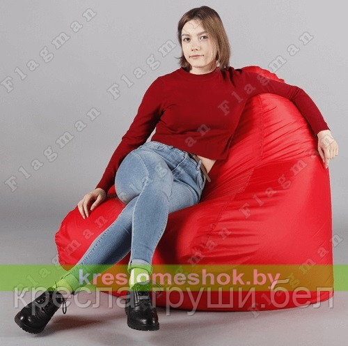 Кресло мешок RELAX красное - фото 3 - id-p45555744