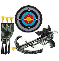 Детский арбалет с присосками и мишенью Crossbow Set 35881L