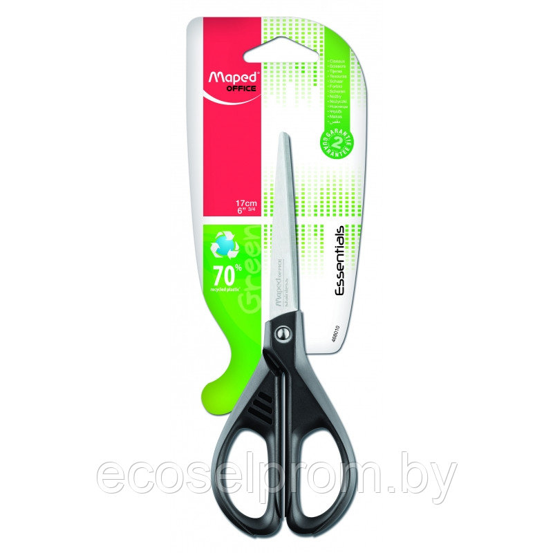 Ножницы Maped "Essentials Green" 17 см. - фото 1 - id-p62744828