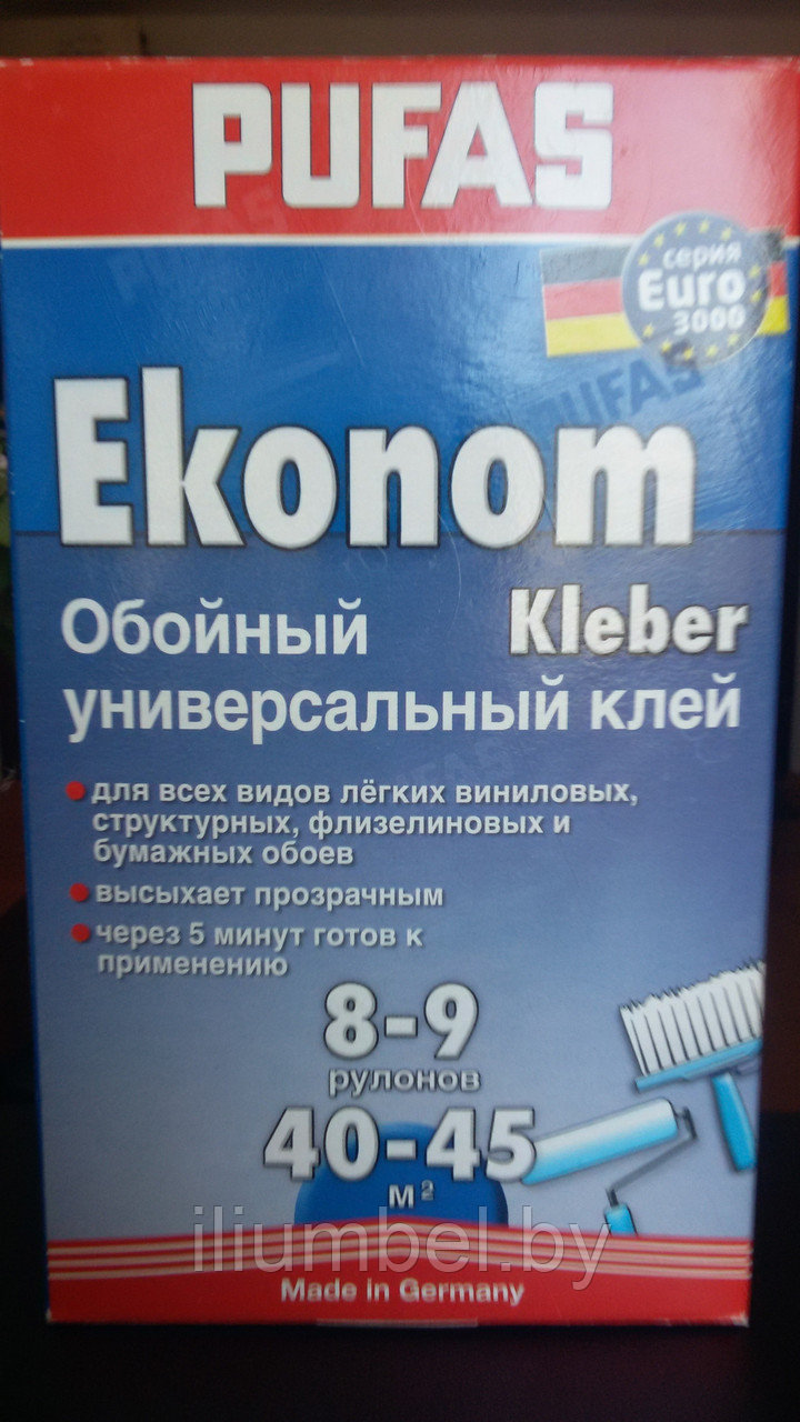 PUFAS ЭКОНОМ универсал EURO 3000 для всех видов обоев Германия 300 г - фото 1 - id-p7779427