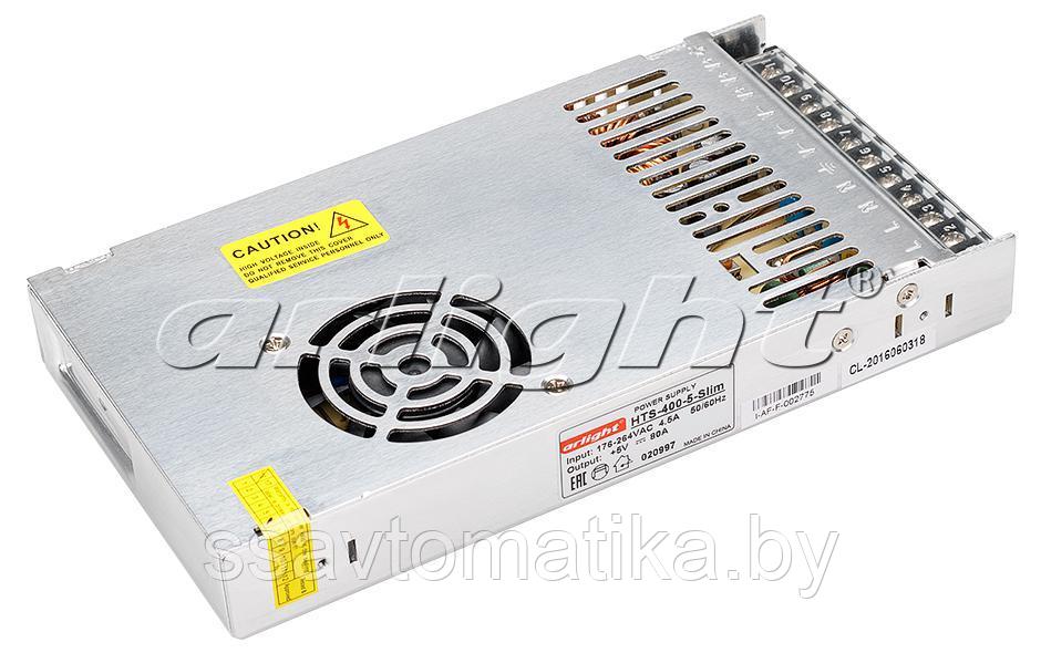 Блок питания HTS-400-5-Slim (5V, 80A, 400W) - фото 2 - id-p62749468