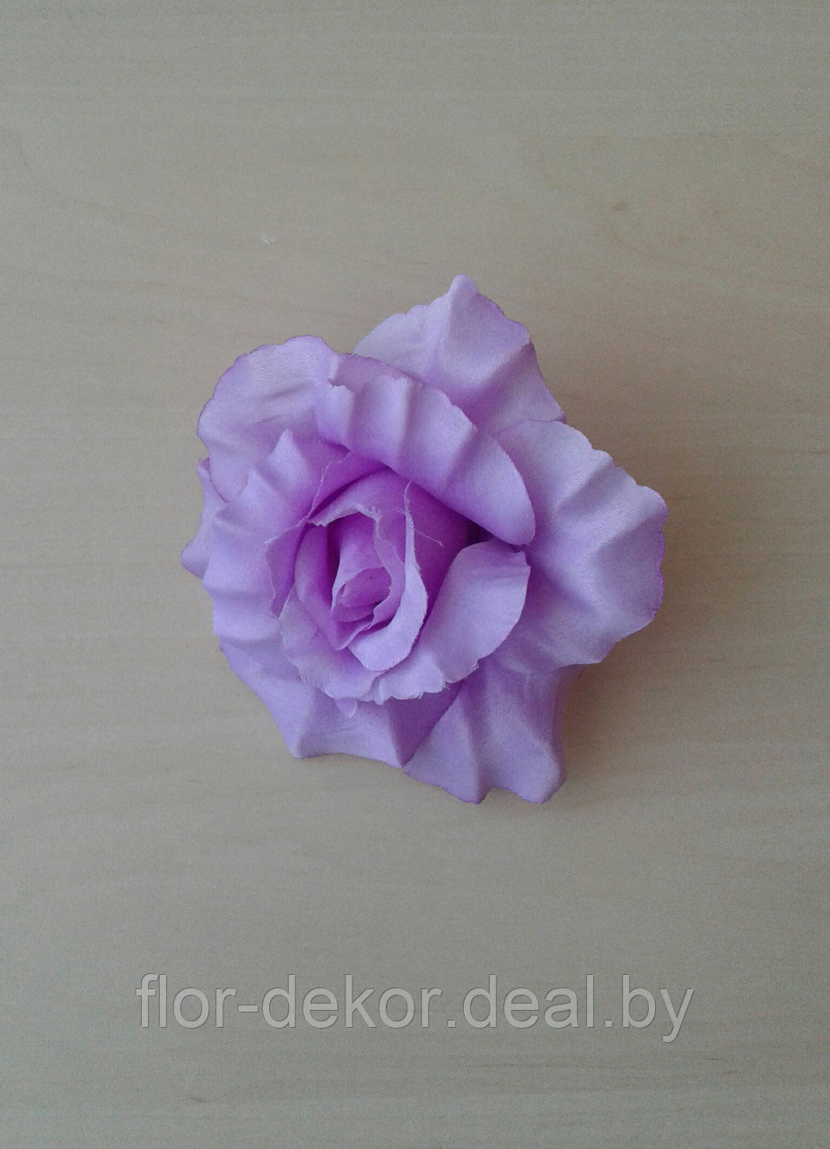 Головка розы лиловая , D 11 см. - фото 2 - id-p12029107