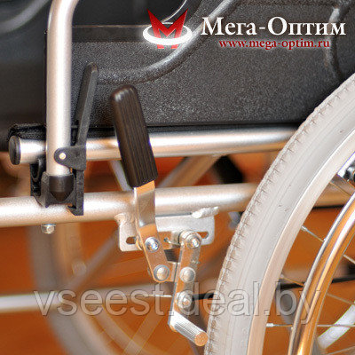 Инвалидная кресло-коляска алюминиевая FS 908 LJ-41(46) Под заказ 7-8 дней - фото 3 - id-p61566033