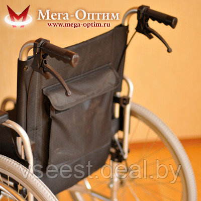 Инвалидная кресло-коляска алюминиевая FS 908 LJ-41(46) Под заказ 7-8 дней - фото 5 - id-p61566033