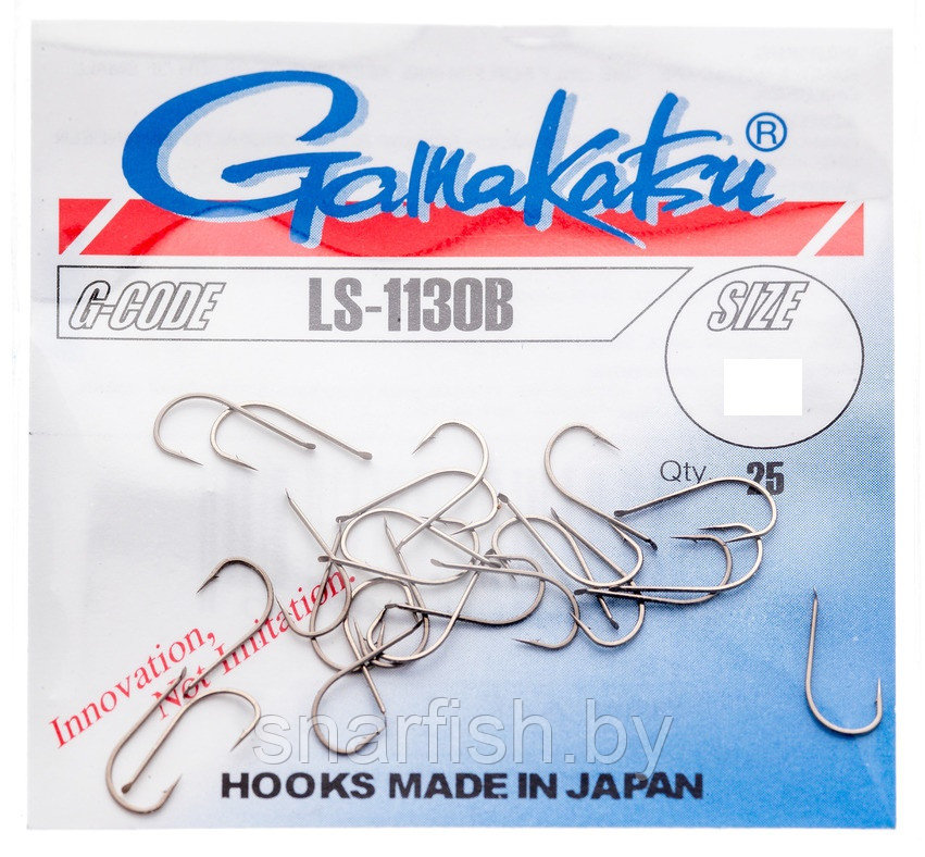 Крючки Gamakatsu LS-1130B №13 25шт.