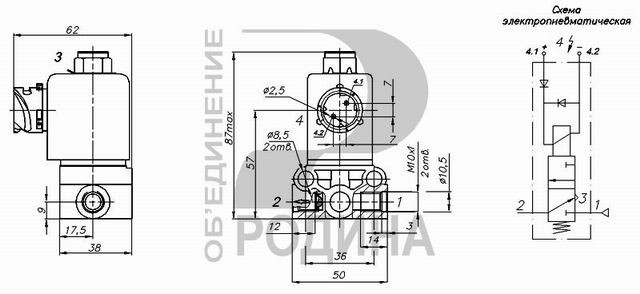 КЭМ 07-15 (КЭБ-420С) Клапан электромагнитный - фото 2 - id-p2607990