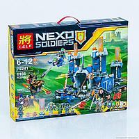 Конструктор 79241 LELE Nexo Knights (аналог Лего 70317) "Мобильная крепость Фортрекс", 1166 дет