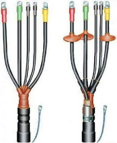 Муфты кабельные концевые термоусаживаемые типа КНТп, КВТп