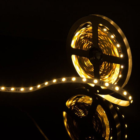 Открытая светодиодная лента белого теплого свечения 5050 300 LED, IP 20, 14,4 Вт/м, 12V
, фото 2