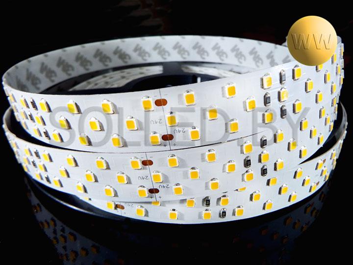Светодиодная лента SMD 2835 252LED 24V IP33 Warm White LUX