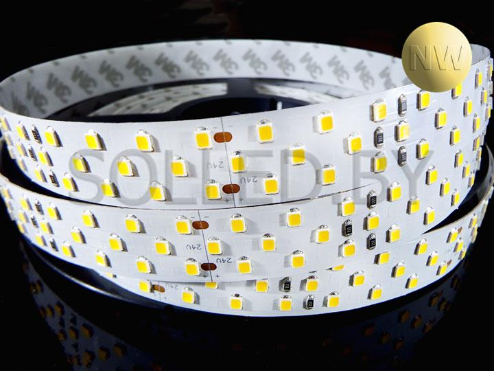 Светодиодная лента SMD 2835 252LED 24V IP33 Day White LUX