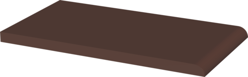 Клинкерная плитка Paradyz Natural Brown парапет 24,5x13,5 - фото 1 - id-p62892217