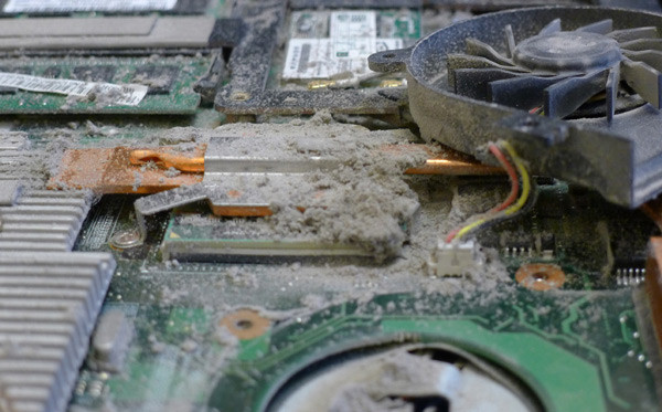 Чистка ноутбука Fujitsu Siemens от пыли - фото 2 - id-p62897529