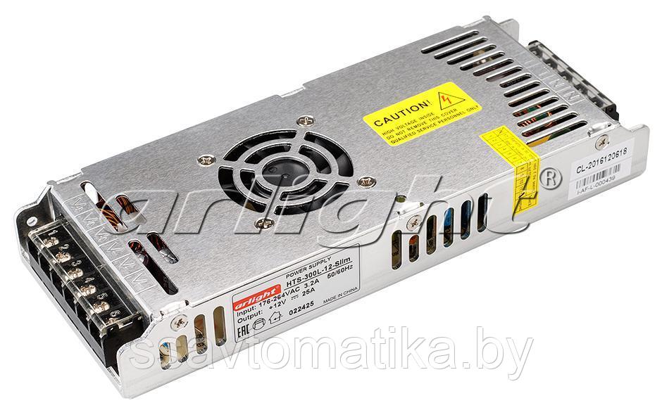 Блок питания HTS-300L-12-Slim (12V, 25A, 300W) - фото 1 - id-p62912371