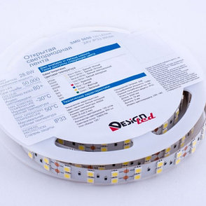 Открытая светодиодная лента холодного белого свечения 5050 120 LED, IP 20, 28,8 Вт/м, 24V Lux DesignLed
, фото 2