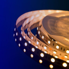 Открытая светодиодная лента теплого белого свечения 5050 60 LED, IP 20, 14,4 Вт/м, 12V Lux DesignLed
, фото 2
