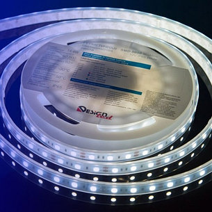 Герметичная светодиодная лента холодного белого свечения 5050 60 LED, IP 65, 14,4 Вт/м, 12V Lux DesignLed
, фото 2