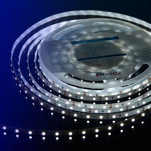 Открытая светодиодная лента холодного белого свечения 3528 60 LED, IP 20, 4,8 Вт/м, 12V Lux DesignLed
, фото 2