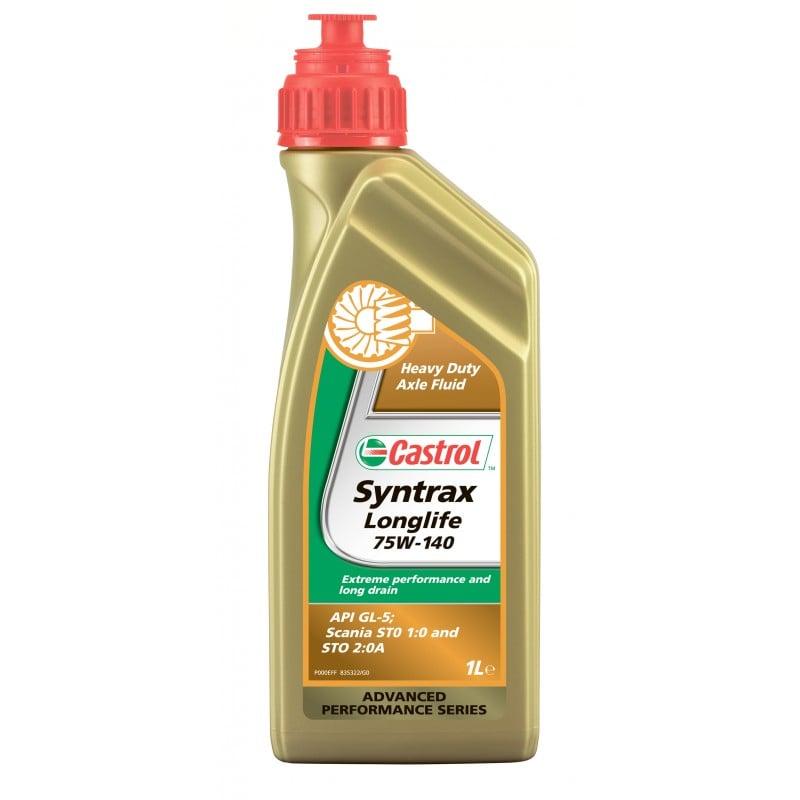 Трансмиссионное масло CASTROL 1543AE Syntrax LongLife 75W-140 1л - фото 1 - id-p55411315