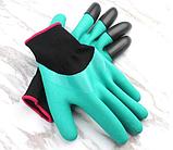 Перчатки с когтями для сада и огорода Garden Genie Gloves, фото 7