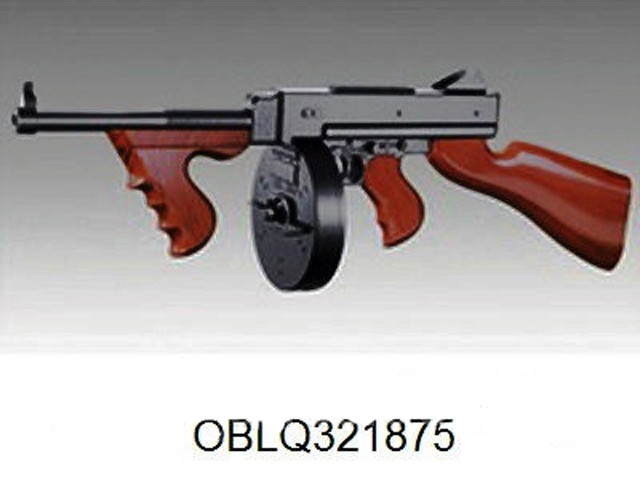 Игрушка пневматический пистолет-пулемет Томпсона в натуральную величину - фото 2 - id-p63041184