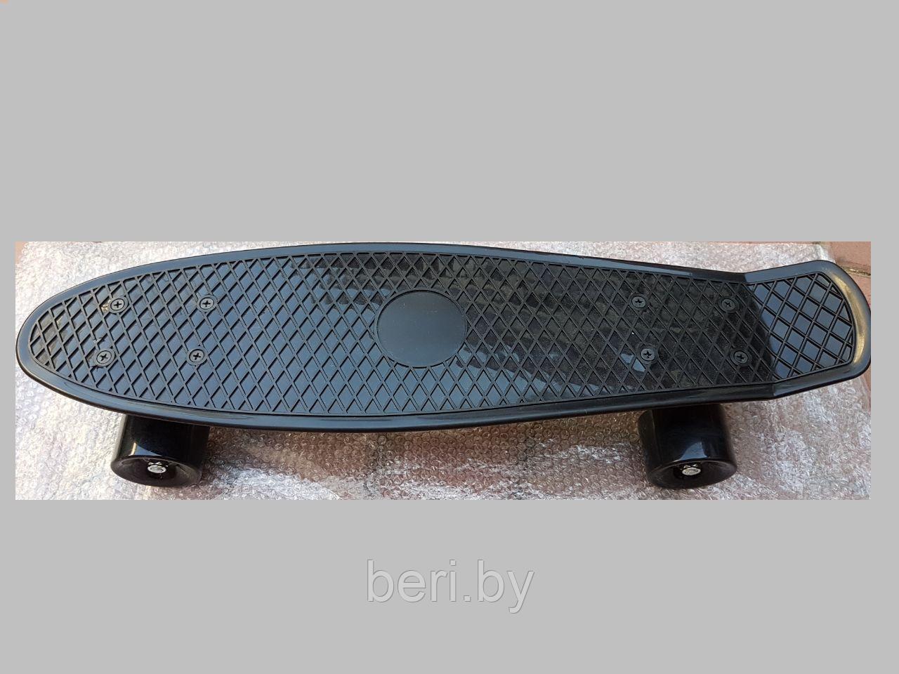 Скейтборд, пенниборд, пенниборд для начинающих Penny Board 56,5 см, арт 350-1 - фото 7 - id-p62169549