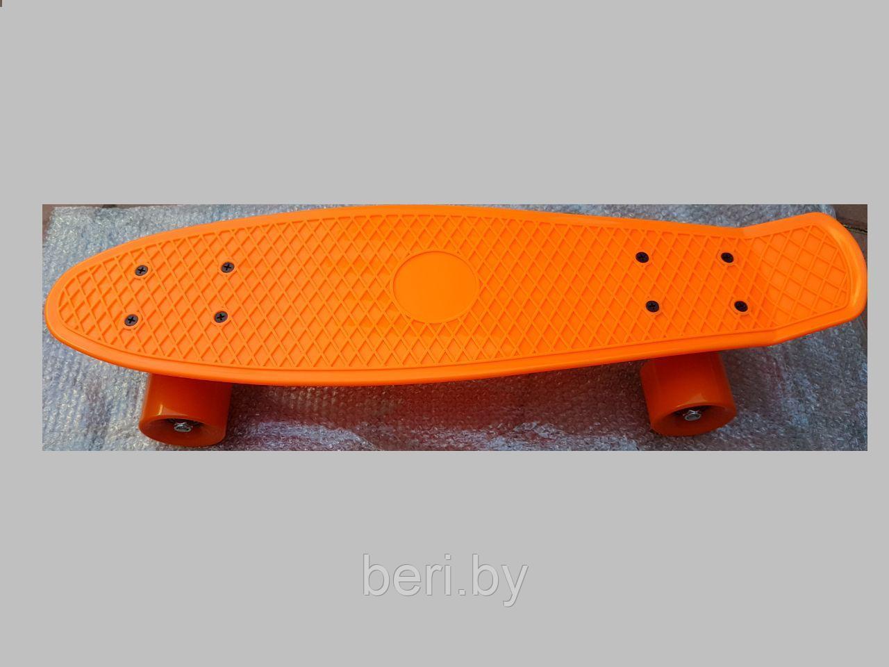Скейтборд, пенниборд, пенниборд для начинающих Penny Board 56,5 см, арт 350-1 - фото 8 - id-p62169549