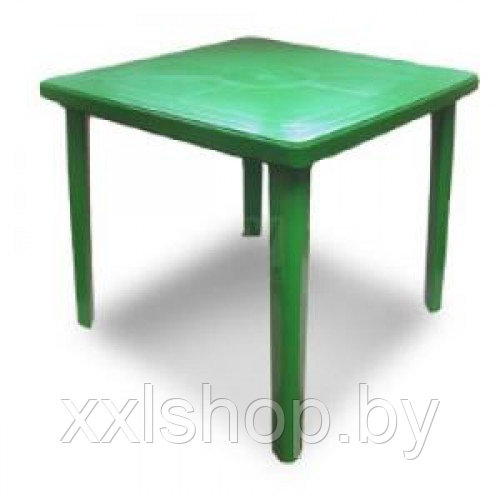 Стол пластиковый квадратный 80*80, (оливковый) - фото 1 - id-p61701900