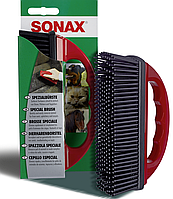 Sonax 491 400 щетка для очистки салона от шерсти животных (щетинки из мягкой резины)