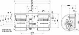 Spal 006-B45-22 мотор отопителя салона ( вентилятор отопителя ), фото 2